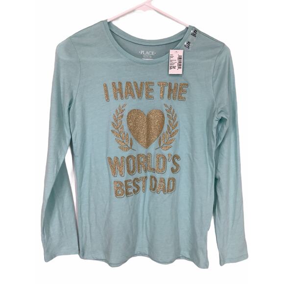 NWT The Children's Place Long Sleeve T-Shirt XL - Picture 1 of 6